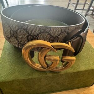 Gucci Monogram Marmont Belt